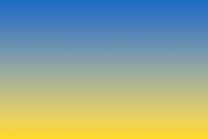 Blue-yellow colour gradient reminiscent of the Ukrainian flag