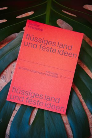 Umschlag der Anthologie 38. Treffen junger Autor*innen 2023