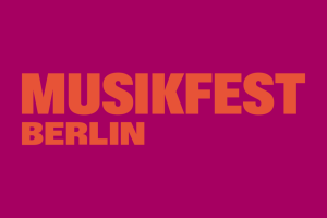 Schriftzug Musikfest Berlin