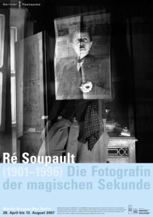 Plakat zur Ausstellung „Ré Soupault (1901–1996)“
