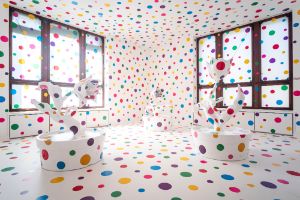 Yayoi Kusama, „With All My Love for the Tulips, I Pray Forever“, 2013