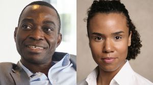 Portraits von Dr. Boniface Mabanza Bambu und Imeh Ituen