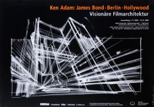 Plakat zur Ausstellung  „Ken Adam“