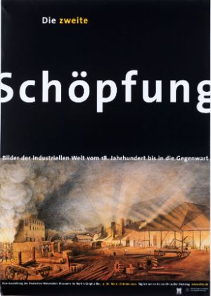 Poster of the exhibition  "The Second Creation"
