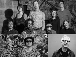 Mary Halvorson Octet, Kim Myhr, Bill Frisell © Kelly Jensen, Orfee Schuijt, Monica Frisell