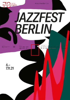 Plakat Jazzfest Berlin 2021 – Motiv 2