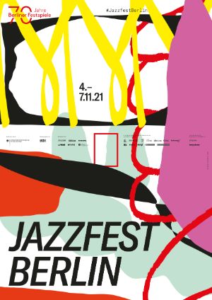 Plakat Jazzfest Berlin 2021 – Motiv 3