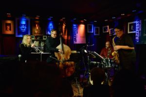 The quartett playing at A-Trane