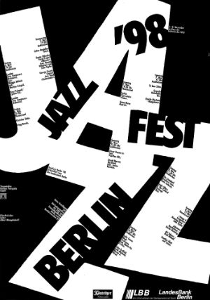 Jazzfest Berlin 1998 © Berliner Festspiele