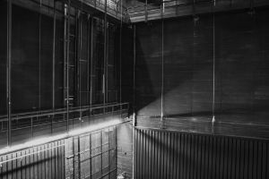 View of the gallery in the Haus der Berliner Festspiele before the renovation in 2010
