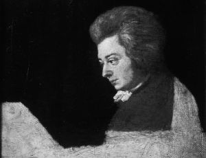 Joseph Lange: unvollendetes Portrait Wolfgang Amadeus Mozarts, 1782/83