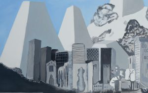 Detail aus „Der Besuch der Freunde“, 2011 © Katrin Plavčak