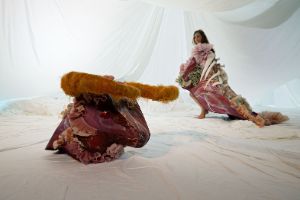 Actor Maja Beckmann in “Medea*”.