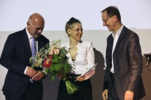 Sivan Ben Yishai is awarded the Theatre-Award-Berlin.