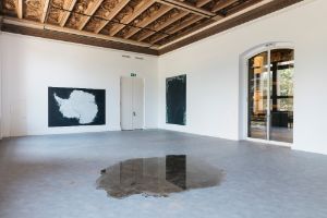 Andreas Gursky: Antarctic; Ocean VI. Kirsten Pieroth: Berliner Pfütze (Neukölln)
