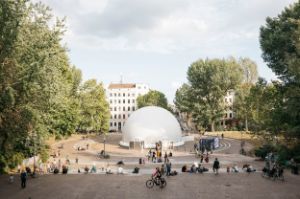 Mobile Dome auf dem Mariannenplatz.  The New Infinity 2019